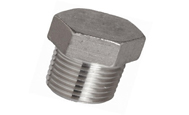 ASTM A182 Duplex Steel Threaded / Screwed Hex Plug