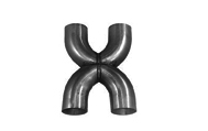 ASTM A234 Carbon Steel  WPB Mandrel Bend X Pipe 